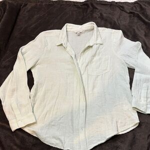 Lucky Brand Mint Green Shirt